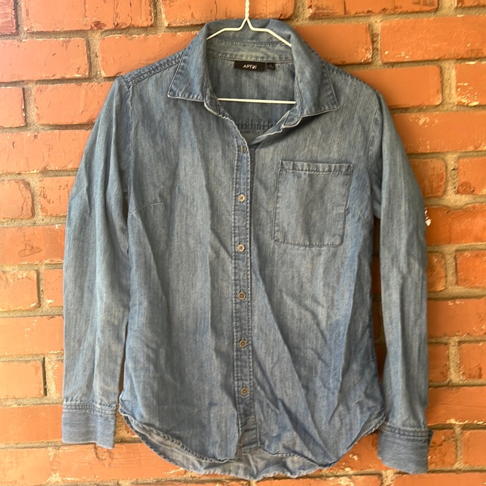 Apt 9 denim shirt